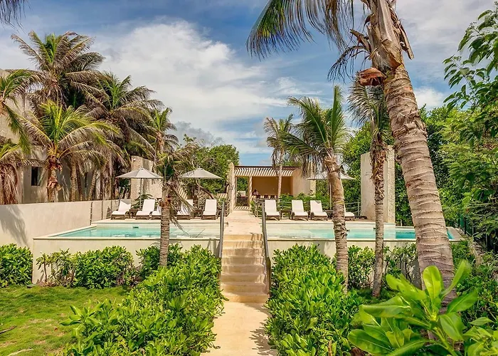 Santamar By Tao With Pool & Walk To Ocean Akumal